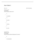 HIMA 100 / HIMA100 - Quiz 3 Week 3