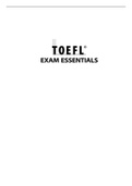 Preparation package for TOEFL Exam