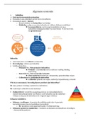 Samenvatting Algemene economie met eigen notities en oefeningen