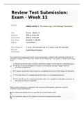 NRNP 6645-1 Week 11 Final Exam (Q&A Collection)