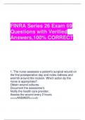 FINRA Series 26 Exam 69 Questions with Verified Answers,100% CORRECT