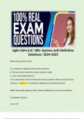 SAFe 6.0 Product Owner/Product Management Cert Study Guide/ 27 Q&A  During PI Planning, teams decompose _______ into ____ in the backlog and establish their ___________ - Answer: Features, Stories, PI Objectives  What domains cover Built In Quality - Answ