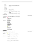 CHM 101 Introductory Chemistry Review Test Submission: Exam 2 Questions and Answers