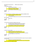 Intermediate Microeconomcis A Midterm Practice Questions & Answers