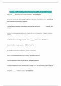 Bacteria and Archaea Questions And Answers 100% All Verified A+ Grade 