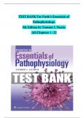 Porth's Essentials of Pathophysiology, 5th Edition TEST BANK by Norris, All Chapters 1 to 52  complete Verified editon ISBN:9781975107192