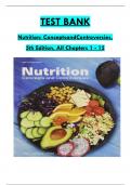 Test Bank For Nutrition: Concepts and Controversies, 5th Edition by Sizer & Whitney, All 1-15 Chapters Covered ,Latest Edition  ISBN:9780176892869 