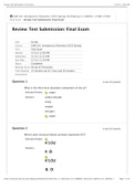 CHEMISTRY 101 Introductory Chemistry- CHM 101 Final Exam Questions and Answers