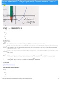 Sophia Milestone 1 College Algebra with Correct VERIFIED answers.( best of 2021) 