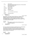 Exam (elaborations) Week 6 Midterm Exam NURS 6630 Approaches To Treatment Of Psychopathology (NURS6630) 