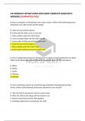 ATI PEDRIATIC RETAKE EXAM 2024 EXAM COMPLETE EXAM WITH ANSWERS GUARANTEED PASS