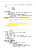 MDC3 Exam 1 Review WITH NCLEX QUESTIONS _ EXTRA NOTES.