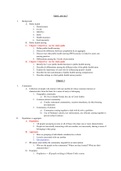 NUR 441: PUBLIC HEALTH NURSING NOTES 