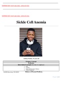 NURSING 5327 mod 5 case study sickle cell crisis.