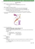 BIOCHEM C785 Study Guide final/ Biochemistry: Mod 1 - Western Governors University