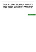 AQA A LEVEL BIOLOGY PAPER 2 7402-2 2021 QUESTION PAPER QP &AQA A-Level BIOLOGY Paper 1 June 2020 QP and  AQA A-Level BIOLOGY Paper 2 Thursday 11June 2020 QP and AQA A LEVEL BIOLOGY PAPER 1 2021 QP