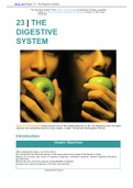 BIOL 301Chapter 23 - The Digestive System