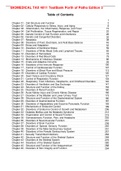 BIOMEDICAL TAX 4011TestBank Porth of Patho Edition 3(Download to score A)