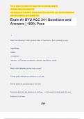 Exam #1 BYU ACC 241 Questions and Answers | 100% Pass