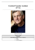 NUR 211 2001 Cerebral Vascular Accident (CVA)_John Gates