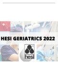 HESI GERIATRICS 2022