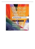 Test Bank -Medical-Surgical Nursing: Concepts for Interprofessional Collaborative Care 9th edition (All chapters complete 1 - 74, Question and Answers with Rationales)