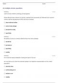 NR 503 EPIDEMIOLOGY |64 Multiple choice questions with 100% correct answers