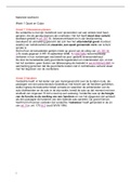 Hoorcollege / casus college en huiswerk aantekeningen Materieel Strafrecht 
