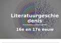 Samenvatting literatuurgeschiedenis dautzenberg 16e en 17e eeuw