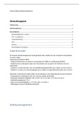 Samenvatting Safetymanagement