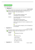 NRNP 6552 Module 4 Week 10 Knowledge Check (Full 20/20 points Taken Spring 2022)