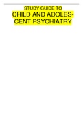 TEST BANK FOR Dulcan’s Textbook Of Child And Adolescent Psychiatry