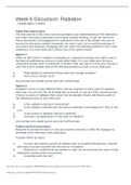 CHEM 120 Unit 6 Discussion: Radiation – Option 1: Radioisotope Tc-99m (GRADED)