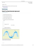 Exam (elaborations) ERSC181 B001 Introduction To Geology week 8 final exam.