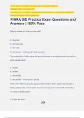 FINRA SIE Practice Exam Questions and Answers | 100% Pass