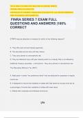 FINRA SERIES 7 EXAM FULL QUESTIONS AND ANSWERS |100% CORRECT