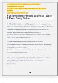 Fundamentals of Music Business - Week 2 Exam Study Guide