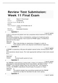 NRNP 6640 Final Exam (2 Versions, Each 75 QA) / NRNP 6640 Psychotherapy-Verified And Correct Answers, Walden University