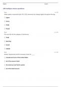 AQUACULTURE CDE QUESTIONS AND ANSWERS