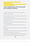 Nccco signal person test study guide with complete solutions