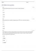 RAD BIO AND PROTECTION MIDTERM CHAPTER 1 - 7 QUESTIONS AND ANSWERS