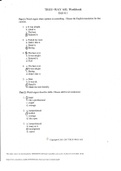 ASL Trueway Unit 6 Worksheet Complete Solution