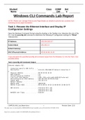 COMP 230 Week 1 Lab: Windows CLI Commands Lab Report (GRADED)