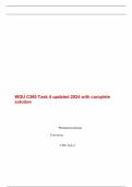 WGU C360 Task 4 updated 2024 with complete solution