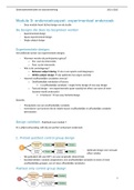 Module 9 - onderzoeksopzet - experimenteel onderzoek