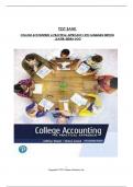 TEST BANK   COLLEGE ACCOUNTING A PRACTICAL APPROACH 14TH CANADIAN EDITION  SLATER, DEBRA GOO 