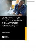 Learning from Clinical Cases in Primary Care: For Mrcgp and Beyond Answered & Explained Fall 2024/2025.