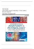 Test Bank: Understanding Anatomy & Physiology A Visual, Auditory, Interactive Approach 3rd Edition by Thompson - Ch. 1-25, 9780803676459, with Rationales