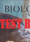 BIOLOGY THE ESSENTIALS 4TH EDITION BY MARIELLE HOEFNAGELS TEST BANK (ANSWERS ARE AT THE END OF EACH CHAPTER)