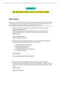 NR 328 PEDIATRIC EXAM 3 STUDY GUIDE 4 VERSION / NR328 PEDIATRIC EXAM 3 STUDY GUIDE 4 VERSION: CHAMBERLAIN COLLEGE OF NURSING - LATEST, A COMPLETE DOCUMENT FOR EXAM